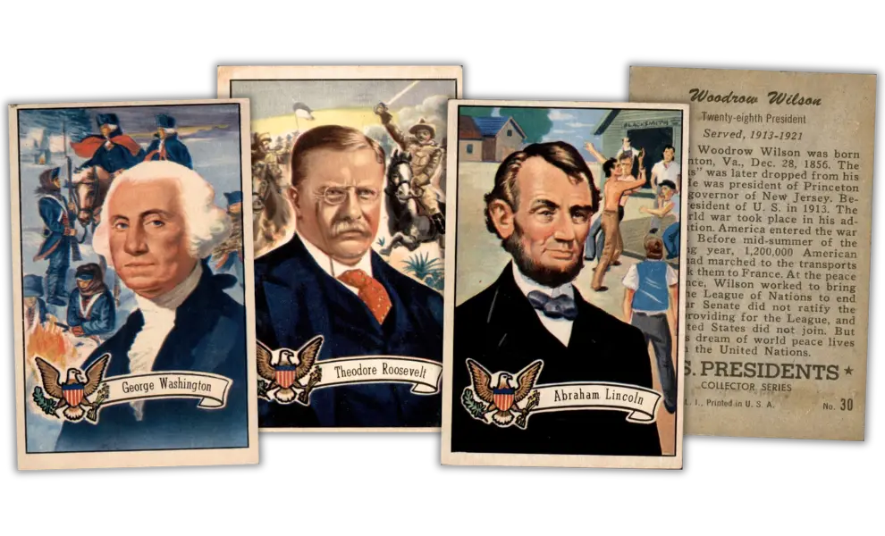 1952 Bowman U.S. Presidents 